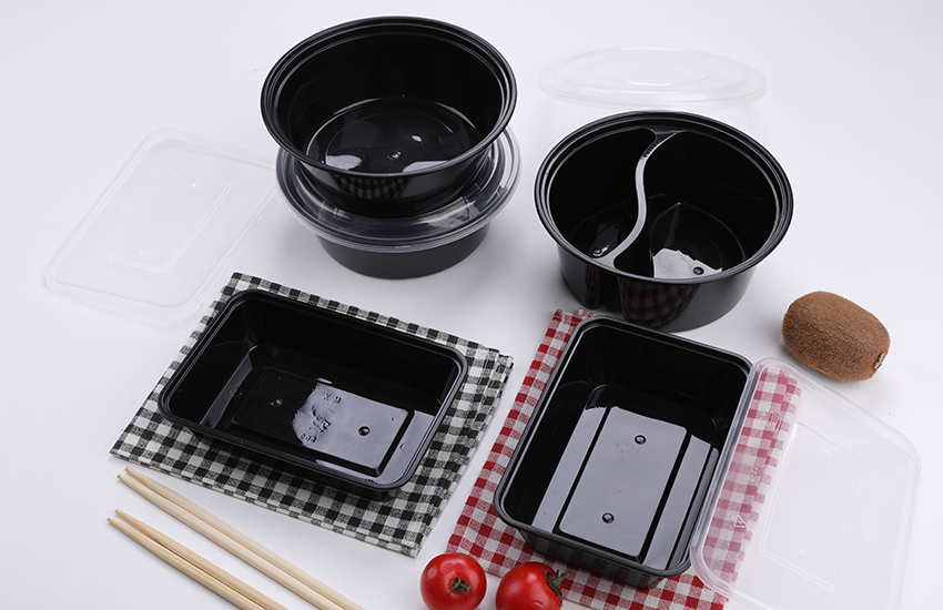 塑料長方形餐盒