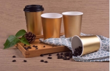 金色紙杯 - 金色紙杯