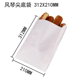 風琴尖（jiān）底袋 312 X 210MM