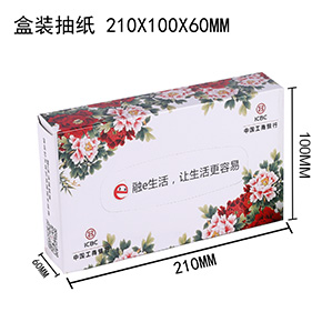 盒裝（zhuāng）抽紙