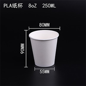 PLA紙杯250ml